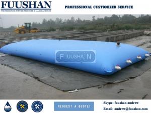 China Fuushan Tpu Pvc Foldable Water Storage Bladder/ Water Tank For Desert Storage factory