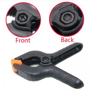 China Nylon Plastic Metal Spring Clamp Photography Wood Working A Shape 2/4/6/9 Inch factory