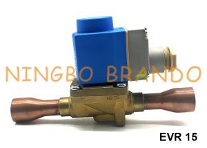 China Danfoss Type 7/8'' Electromagnetic Gas Refrigeration Solenoid Valve EVR15 032F2193 on sale