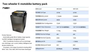 China 48V 18Ah 24Ah 60Ah Lithium Ion Battery Pack For Two Wheeler Bike factory