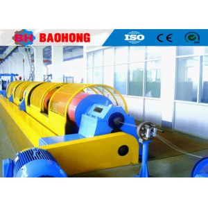 China OD 7mm Electrical Wire Tubular Stranding Machine Pneumatical Clamping on sale