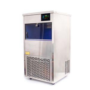 60kg Cisco Compressor Air Cooling Flake Snow Ice Shaver Machine for Customer