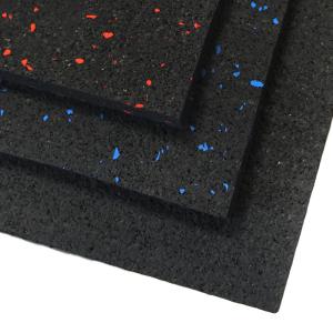 China Non Radiation Rubber EPDM Granules Indoor Gym Flooring Shock Absorbing factory