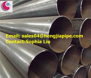 China Size of ASTM A106 seamless Steel Pipe on sale
