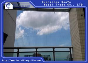 China Openable Invisible Commercial Security Grilles Use Advance Installation Method factory