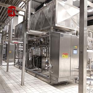 China Small Milk Pasteurization Sterilization Processing Line Plant with Customized Request factory