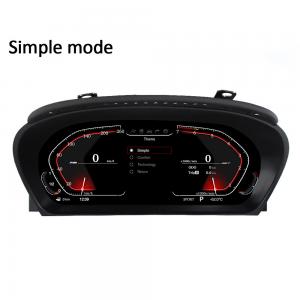 China 12.3 Inch LCD Digital Instrument Cluster For 2004-2009 BMW 5series E60 Speedometer on sale