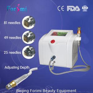 China dermal stamping with radio frequency CW and Pulse mode Needling Machine With 0.5-3MM Depth RF Microneedle factory