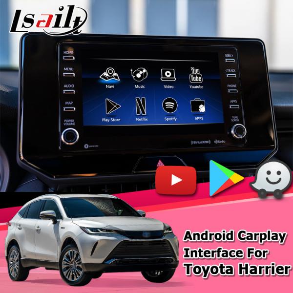 China Toyota Harrier Venza Android multimedia video interface 2019-present wireless carplay android auto factory