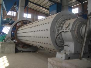 China Less Abrasion Copper Ore 165t/H Dry Ball Mill factory
