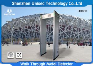 China Popular Multi 33 Zones Door Frame Metal Detector Archway Gates For All Kind Security Check factory