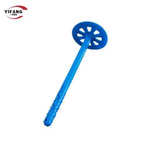 China Dampproof Rigid Foam Insulation Fasteners , Plastic Concrete Anchors With Disc on sale