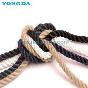 China Wear Resistance 3-Strand Polyester Rope factory