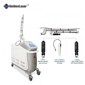 China 532nm 1064nm Picosecond Laser Machine Portable  Tattoo Removal Laser Equipment factory