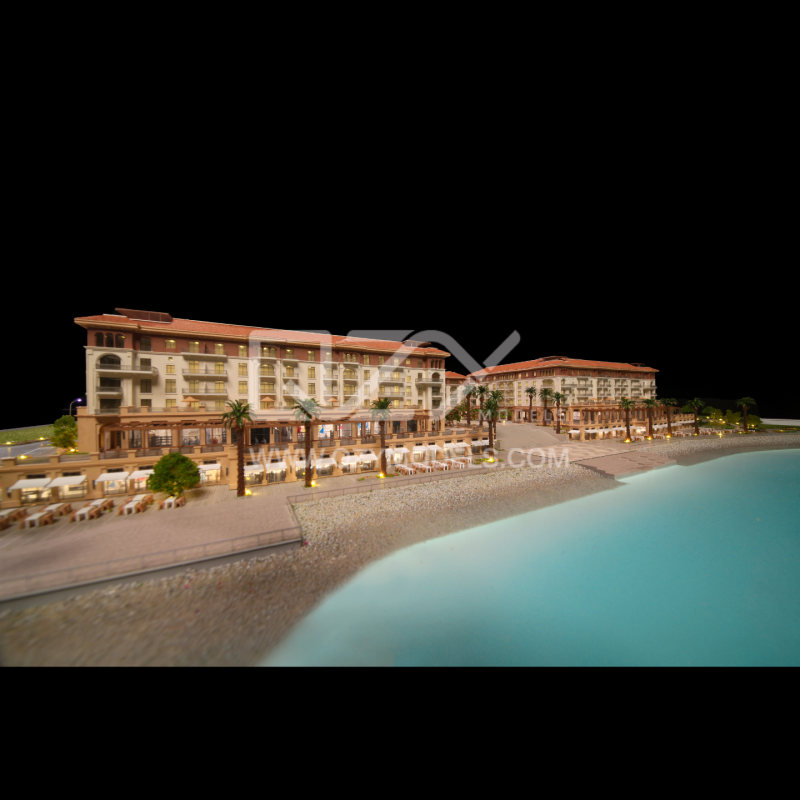 1:200 Scale Architectural Sandbox Model with Multimedia Touch Display and High-Quality ABS Material for Bloom Holdings Project