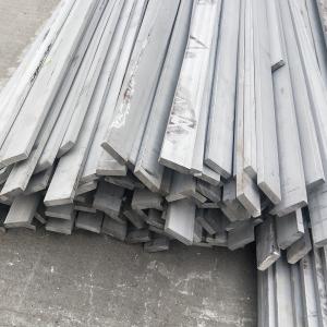 China EN 10088 Stainless Steel Flat Bar / Flat Steel Bar Grade 316L 1.4404 with 6m Length factory