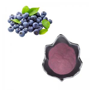 China Natural Blueberry Extract Powder / Blueberry Anthocyanin on sale
