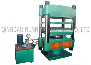 China Column Type 100T Rubber Vulcanizing Press Machine 2 Layers Manual Control Rubber Vulcanizer factory