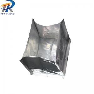 China Wholesale Flat Bottom Stand Up pouch with valve Aluminum Foil industrial 25kgs Bag factory