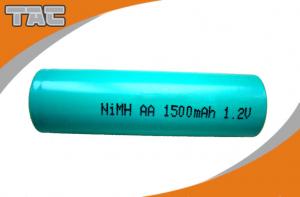 China 1.2V NI-MH AA Batteries 1500mAh Long Cycle Life , Ni-MH Rechargeable battery factory