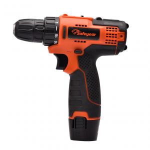 China 12 Volt Variable Speed Cordless Screwdriver 2 Battery Operated Hammer Drill Machine 25N.M factory