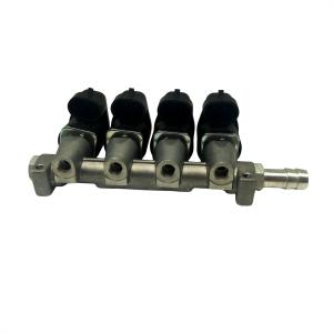 China LN-LIG1 Black LPG CNG Multi Cylinder Injector Rail For 3 Ohm High Speed Car on sale