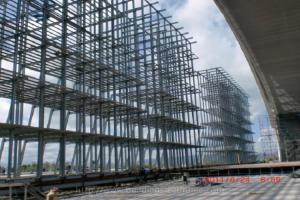 China Steel Structure High Rise Building For Shopping Mall or Office Buildings factory