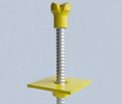 China T thread Self Drilling Rock Bolt T30 30mm Anchor Drill for Civil Construction factory