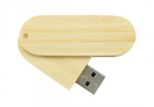 China Wooden bamboo swivel USB Pen drive bulk 16gb at big sale on sale
