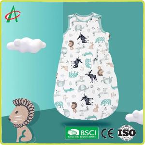 China Multicolor Baby Sleeping Bag 2 Tog , SNAS Baby Snuggle Sack factory