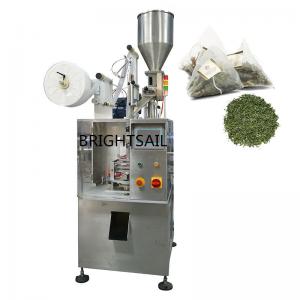 China 15g Non Woven Fabric Pyramid Tea Bag Machine Accurate Positioning factory