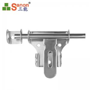 China Mirror Satin Stainless Steel Door Fittings Interior Stainless Steel Gate Latch on sale