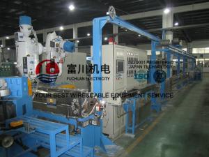 China Fuchuan PVC Extrusion Machine For Automatic Wire With Screw Dia 70mm Wire Dia 1-6mm factory