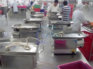China 0.12KW Stable Shrimp Cutting Machine Multi Function 510x400x300mm factory