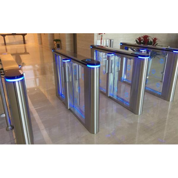 Aesthetical design high speed  security turnstile barrier gate for office building entrance 1