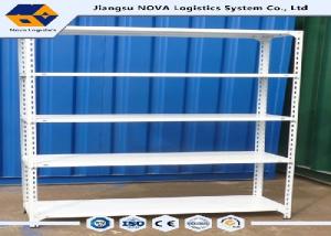 China ISO14001 Middle Duty Rivet Boltless Shelving With Fully Painted Steel Frame factory