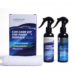 China Multipurpose Car Wax Spray Polish Paint Cleaner Car Care Kit For Paint Surface factory