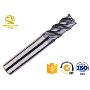 Buy cheap Carbide Tip CNC End Mill Cutter Grinding Groove High Thermal Stability from wholesalers