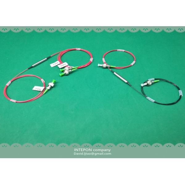 PM circulator, 1550nm, dual stage, 23dB extinction ratio, 1.2dB insertion loss, FC/APC connector.