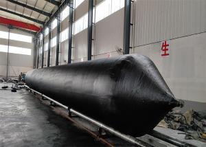 China Marine Rubber Black Ship Launching Airbag 1.5x16m factory