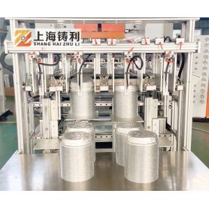 40 time/min Aluminium Foil Food Container Making Machine Silver Foil Container