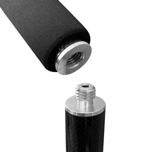 New GPS RTK 2M Carbon Fibre Survey Poles GPS Surveying 2 Sections with Trimble Universal Prism GPS Pole Centering Roc