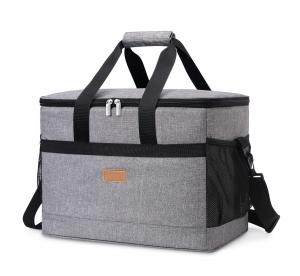 China 30 50 60 Can Insulated Collapsible Cooler Bag Tote Lunch Soft 40x27x31cm factory