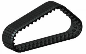 China Paver Type Alternative Harvester Rubber Track With Splash Guard factory