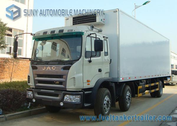 China JAC 20 tons freezer refrigerated truck and trailer for sale in Madagascar factory