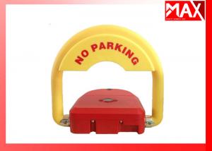 China Automatic Car Parking Locks IP68 Waterproof Red Color with Battery 2 Remote Control factory