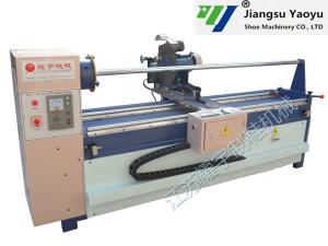 China High Efficiency Fabric Roll Cutter Slitting Machine Dual Motor 1700mm Width 350mm blade factory