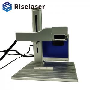 China 20w 30w Mini Laser Engraving Machine Rings Jewelry With Rotary factory