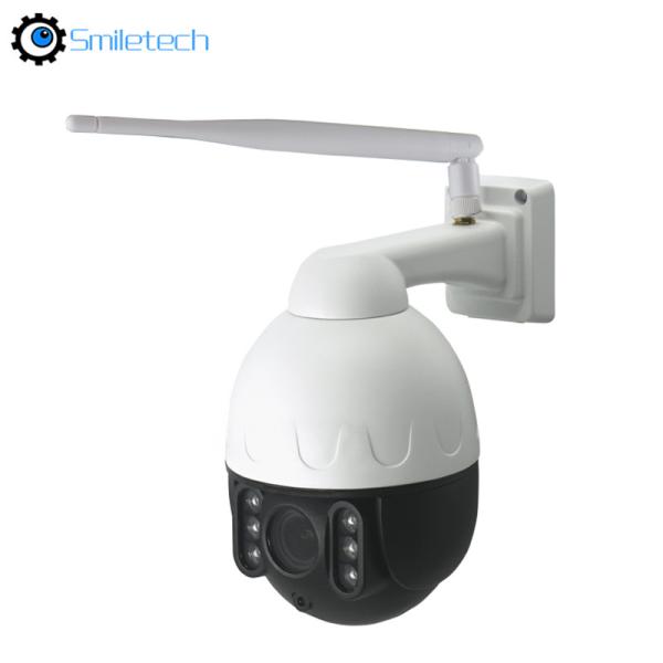 Mini 5MP 5X zoom IR WIFI PTZ two way audio AI motion detection waterproof IP66 IR network 2MP outdoor speed dome camera