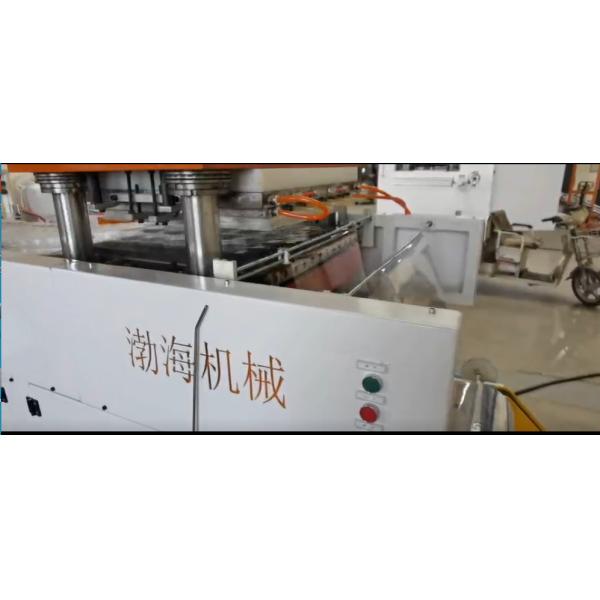 Mechanical Plc Plastic Cup Molding Machine 3 Station